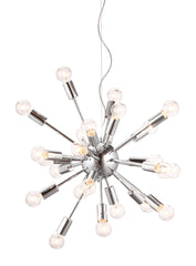 Pulsar Ceiling Lamp Chrome by Zuo Modern | 50028