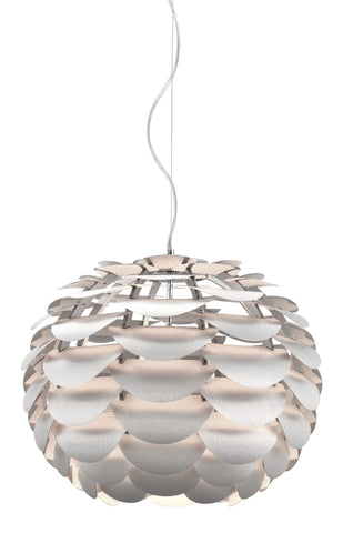 Tachyon Ceiling Lamp Aluminum by Zuo Modern | 50035