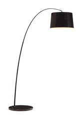Twisty Floor Lamp Black w/ Black Base by Zuo Modern | 50061