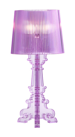 Salon S Table Lamp Purple by Zuo Modern | 50068