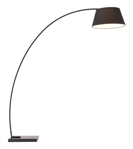 Vortex Floor Lamp Black by Zuo Modern | 50074