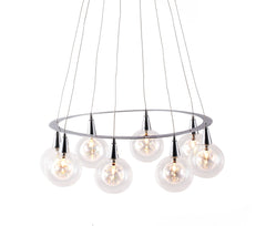 Radial Ceiling Lamp Chrome by Zuo Modern | 50077
