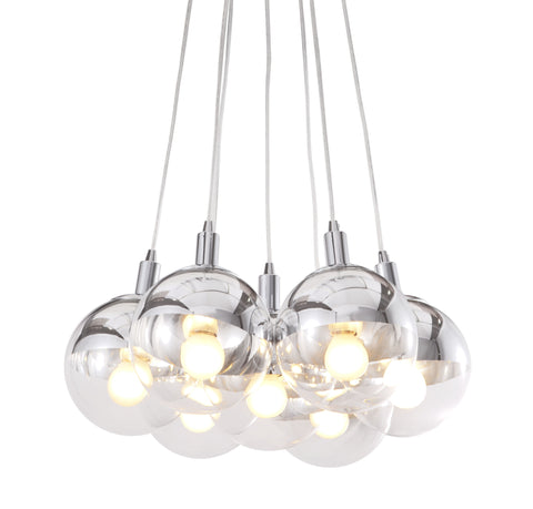 Time Ceiling Lamp Chrome by Zuo Modern | 50101