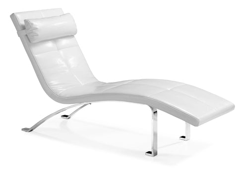 Rhumba Lounge Chair White by Zuo Modern | 501127