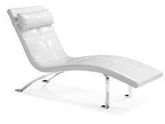 Rhumba Lounge Chair White by Zuo Modern | 501127