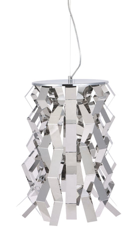 Fission Ceiling Lamp Chrome by Zuo Modern | 50114
