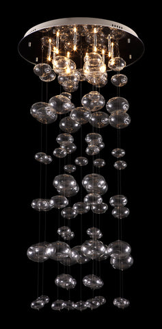 Inertia Ceiling Lamp Clear by Zuo Modern | 50115