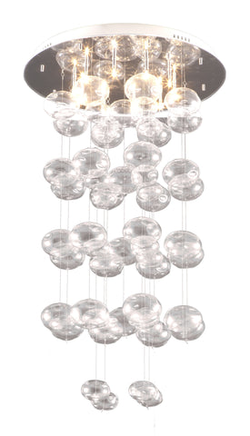 Vector Ceiling Lamp Clear by Zuo Modern | 50116