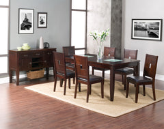 LAKEPORT EXTENSION DINING TABLE by Alpine Furniture | 551-01