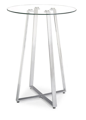 Lemon Drop Bar Table Tempered Glass by Zuo Modern | 601101