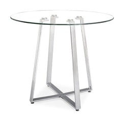 Lemon Drop Counter Table Tempered Glass by Zuo Modern | 601102