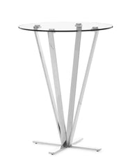 Mimosa Bar Table Stainless Steel by Zuo Modern | 601105