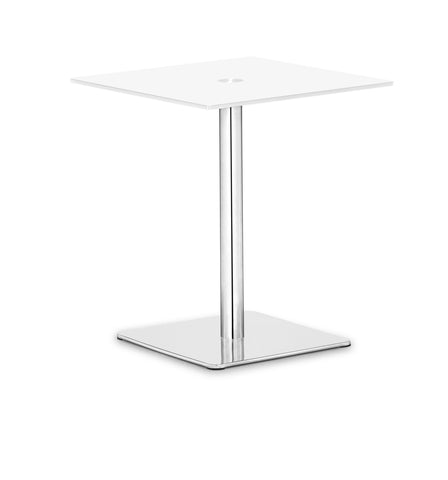 Dimensional Pub Table White by Zuo Modern | 601135