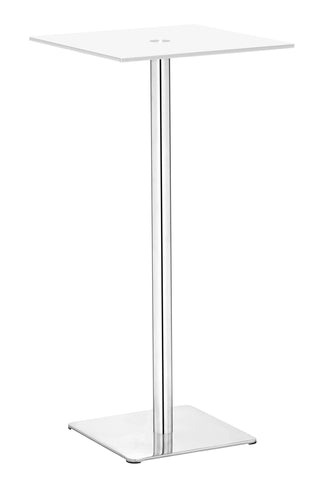 Dimensional Bar Table White by Zuo Modern | 601168