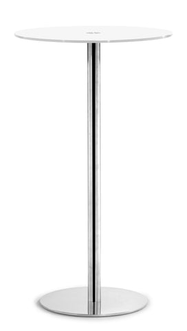 Cyclone Bar Table White by Zuo Modern | 601171