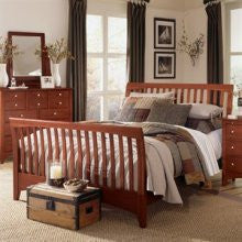 Gathering House Queen Size Sleigh Bed by Kincaid Furniture