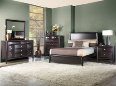 LAGUNA EASTERN KING PANEL BED by Alpine Furniture | 618-07 EK