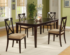 JACKSON SIDE CHAIRS W/ MICROFIBER CUSHION by Alpine Furniture | 641-02