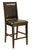 JACKSON FAUX LEATHER PUB CHAIRS by Alpine Furniture | 652-03