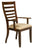 LIVINGSTON LADDER BACK ARM CHAIRS by Alpine Furniture | 6533-12A