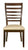 LIVINGSTON LADDER BACK SIDE CHAIRS by Alpine Furniture | 6533-12S
