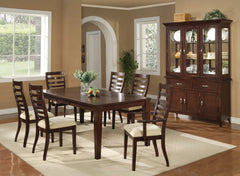 LIVINGSTON LADDER BACK SIDE CHAIRS by Alpine Furniture | 6533-12S