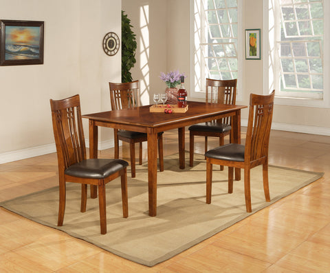 SILVERTON 5 PIECE DINING SET by Alpine Furniture | 661