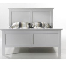 Tvilum Somerset Bed in White Size: Queen