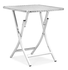 Bard Folding Table Aluminum by Zuo Modern | 700603