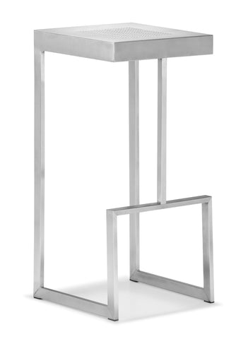 Deal Bar Chair Stainless Steel by Zuo Modern | 701145