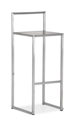 Dalton Bar Chair Stainless Steel by Zuo Modern | 701146