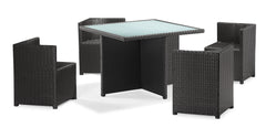 Turtle Beach Table Set Espresso by Zuo Modern | 701148