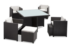 Naples Table Set Espresso by Zuo Modern | 701210
