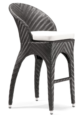 Corona Bar Chair Espresso by Zuo Modern | 701220