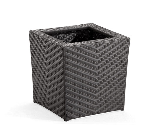 Cancun Planter Short Espresso by Zuo Modern | 701293