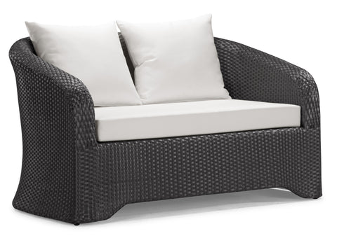Miramar Love Seat Espresso by Zuo Modern | 701311