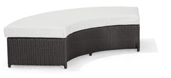 Ipanema Round Bench Espresso by Zuo Modern | 701370