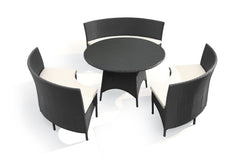 San Sebastian Table Set Espresso by Zuo Modern | 701389