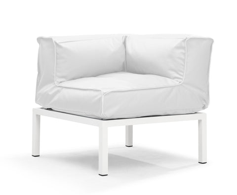 Copacabana Corner White by Zuo Modern | 701812