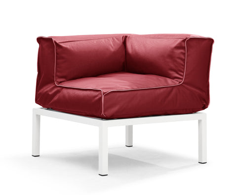 Copacabana Corner Red by Zuo Modern | 701813