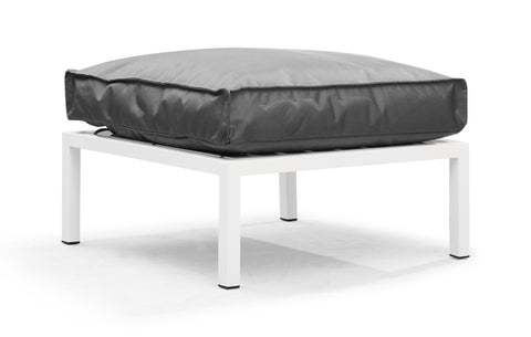 Copacabana Ottoman Light Gray by Zuo Modern | 701821