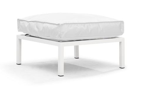 Copacabana Ottoman White by Zuo Modern | 701822