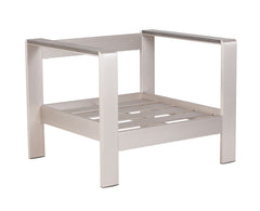 Cosmopolitan Armchair Frame Brushed Aluminum by Zuo Modern | 701840