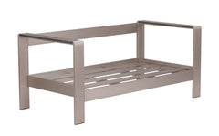 Cosmopolitan Sofa Frame Brushed Aluminum by Zuo Modern | 701850