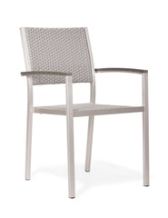 Metropolitan Armchair Brushed Aluminum by Zuo Modern | 701865