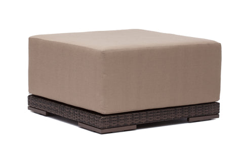 Park Island Ottoman Brown by Zuo Modern | 703023