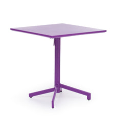 Big Wave Folding Square Table Purple by Zuo Modern | 703041
