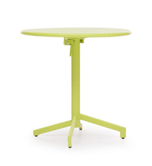 Big Wave Folding Round Table Lime by Zuo Modern | 703047