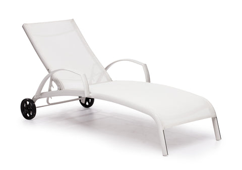Casam Lounge White by Zuo Modern | 703077