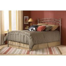 Fashion Bed Group Ellsworth Bed with Frame in New Brown Finish - Queen